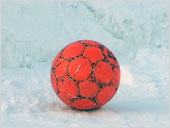 Футбол на снегу